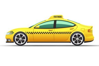 等距高品質(zhì)城市服務(wù)運輸圖標(biāo)集 汽車、出租車與越野卡車